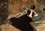 Woman with Fans by Edouard Manet